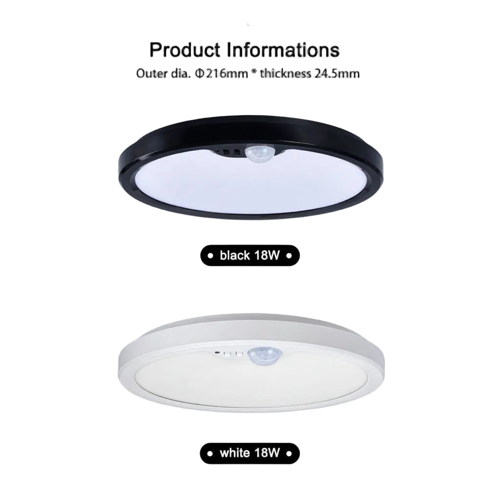 ZenithGlow MotionSense Smart Ceiling Light